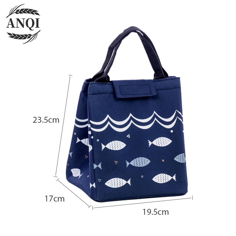 ANQI 1888 Tas Bekal Karakter Tas Makan Anti Dingin Lunch Bag Bahan Oxford Tas Bekal Anti Air VS-7