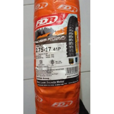 Ban Luar Belakang FDR Cossa Pro 275 ring 17