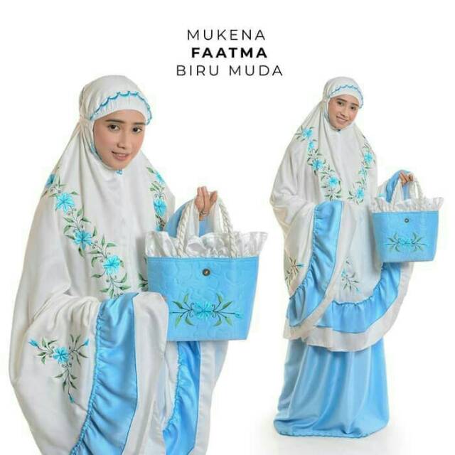 MUKENA FAATMA MODEL MUKENA TERBARU 2020 MUKENA DUBAI CANTIK MEWAH ELEGAN MURAH