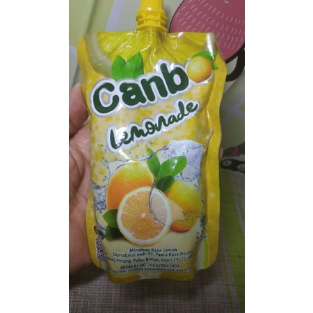 

CANBO LEMONADE pouch Minuman rasa lemon TGPINANG 225 ml HALAL AMAN DIKOMSUMSI imum stamina