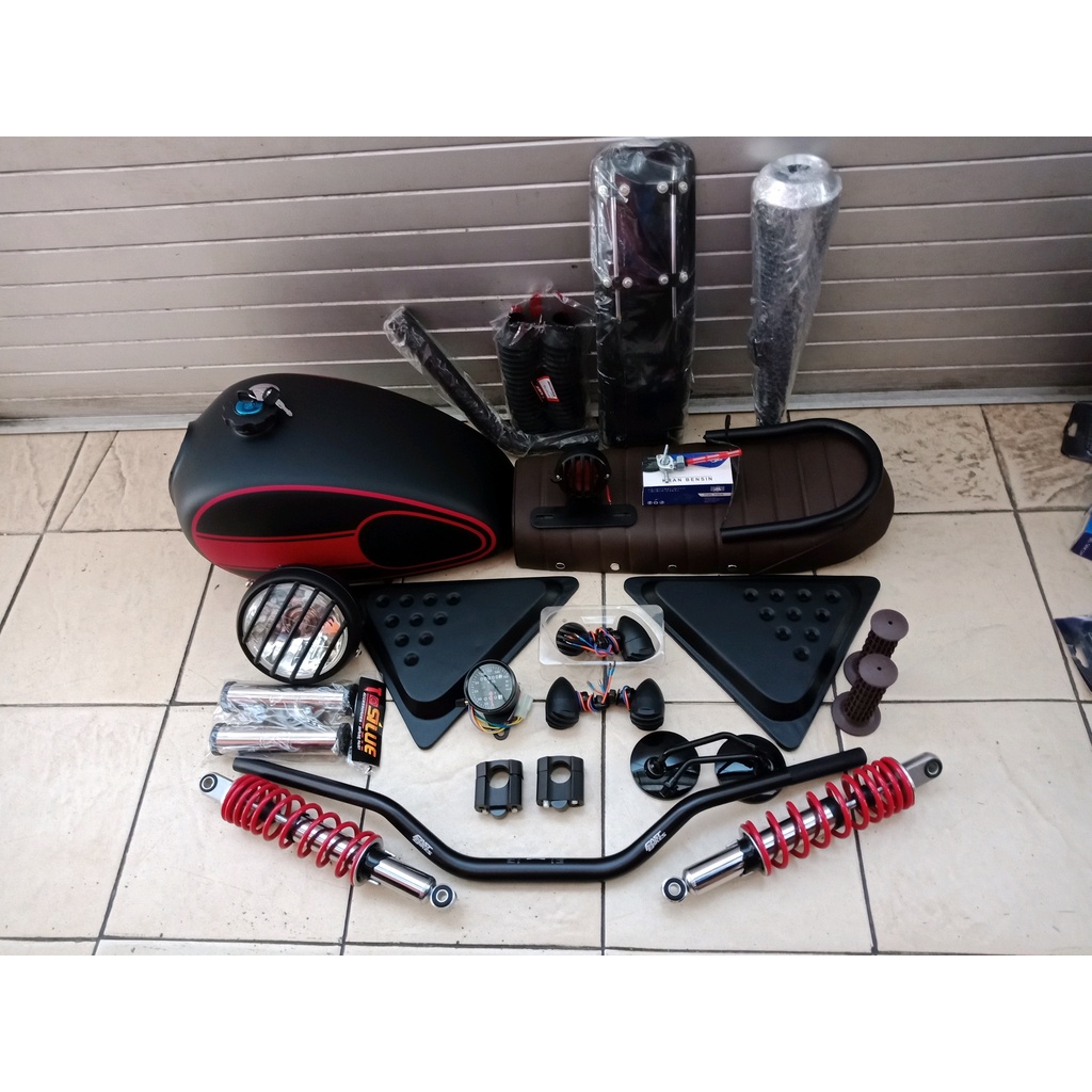 paket japstyle triumph fullset buat scorpio byson thunder 125 mega pro tiger verza gl pro dll