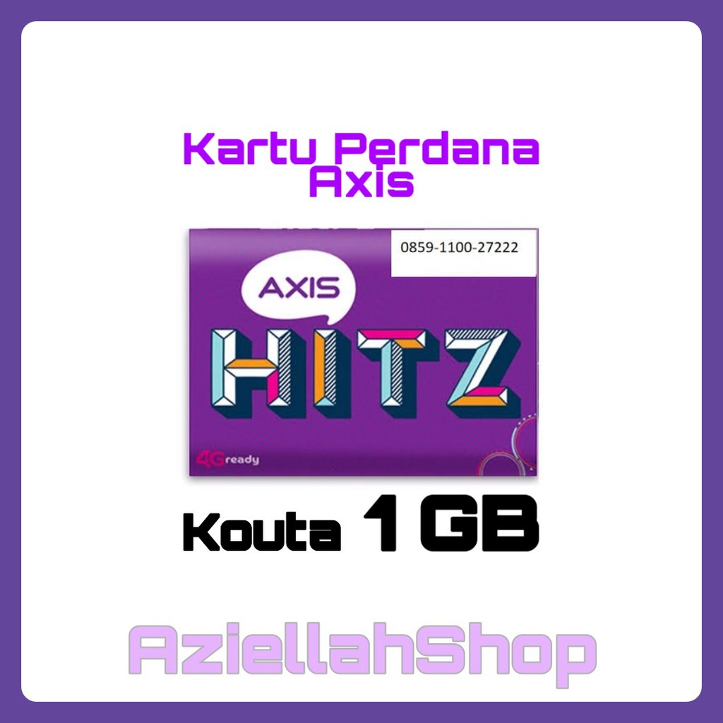 Kartu Perdana Axis / Perdana Axis / Axis 1GB