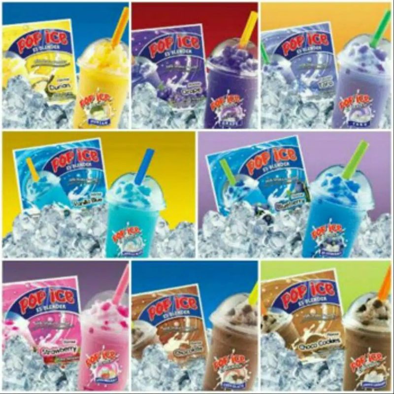 POP ICE  all varian Minuman Segar Grosir