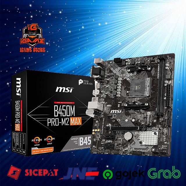 MSI MSI B450M PRO-M2 MAX (Socket AM4) MANTULLL