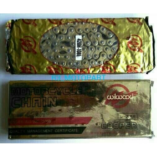 Rantai Emas/Gold Chain Wilwood 420H-108 Karisma/Supra X 125/Blade/Revo