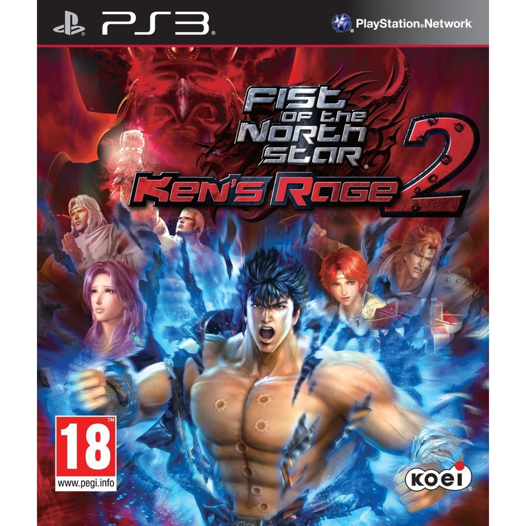 DVD Kaset Game PS3 PKG Multiman HEN Fist of The North Star Kens Rage 2