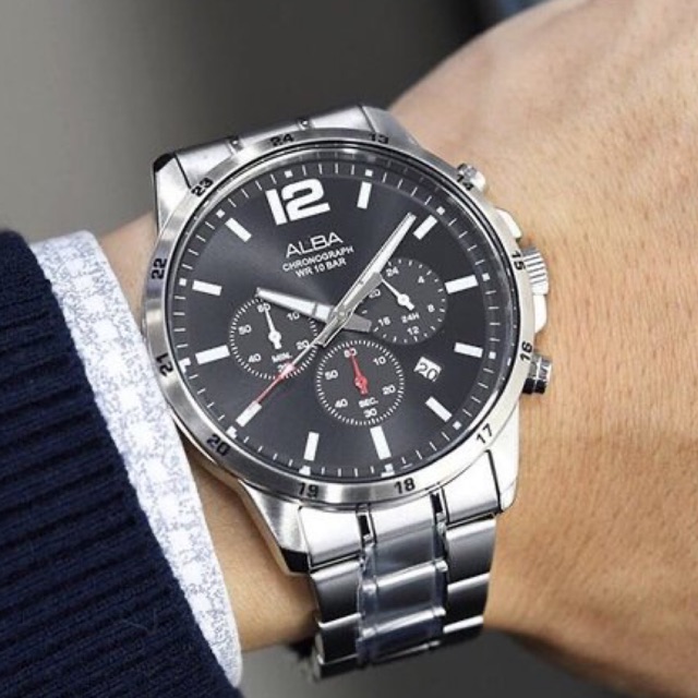 ALBA AT3E81 Active Chronograph Stopwatch ORIGINAL