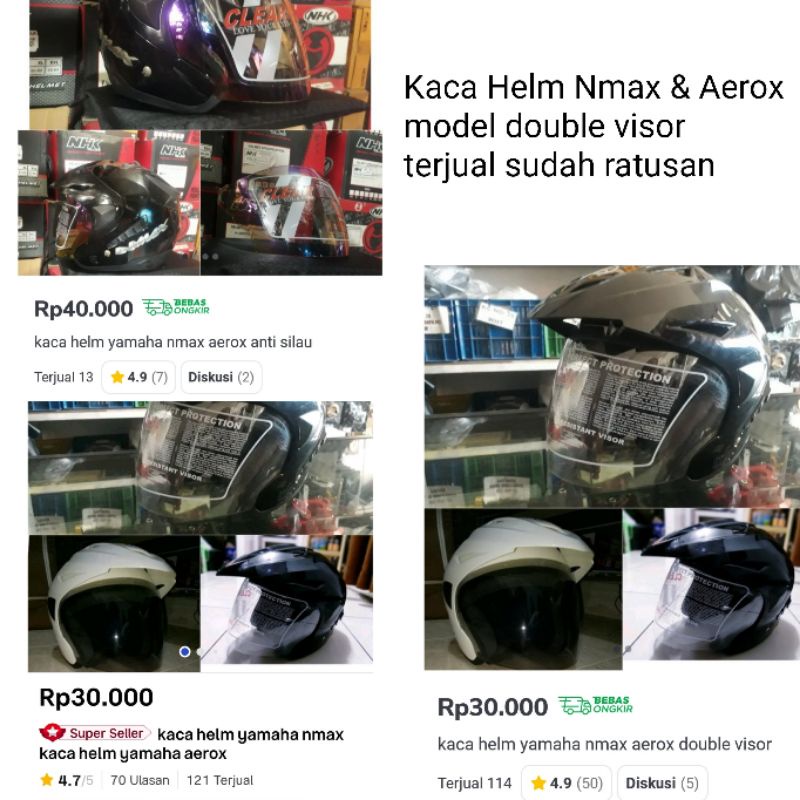 Kaca helm yamaha nmax kaca helm nmax