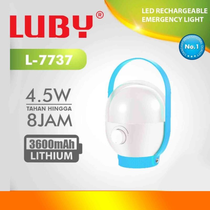 Lampu Emergency Cas L- 7738 Luby