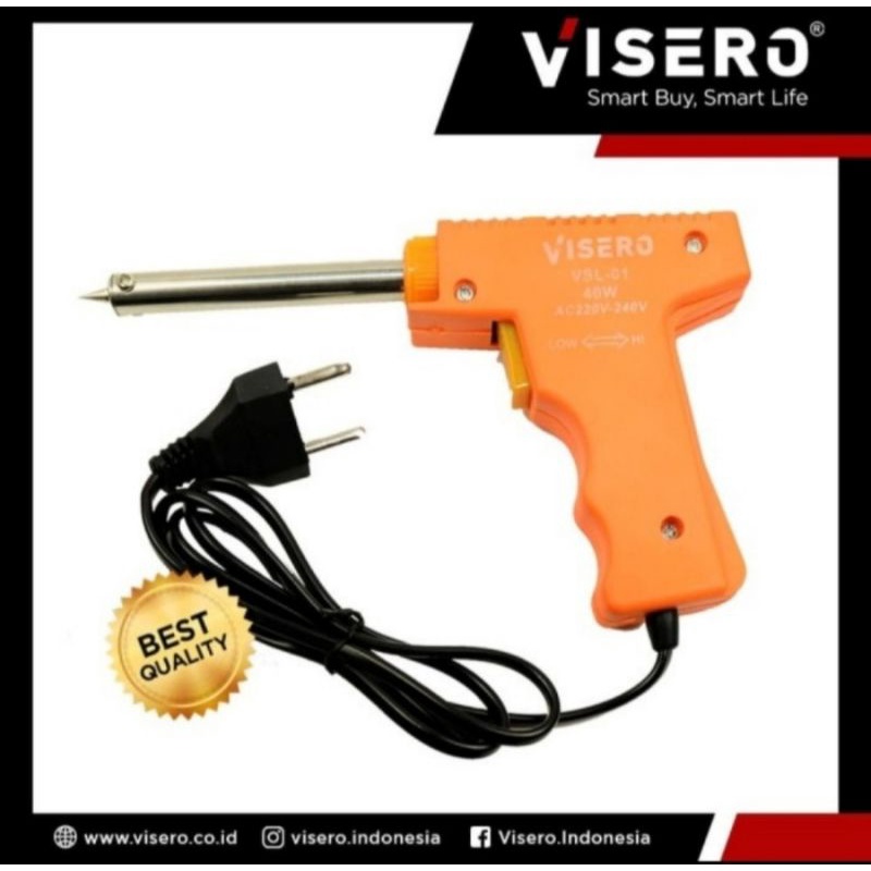 Solder Tembak / Soldering Gun 40W - 100W VSL-01 VISERO