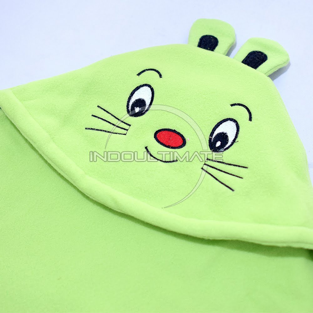 Selimut Bayi Tebal Baby Blanket BOBOKO Selimut Topi Bayi Selimut Tidur Bayi BS-01