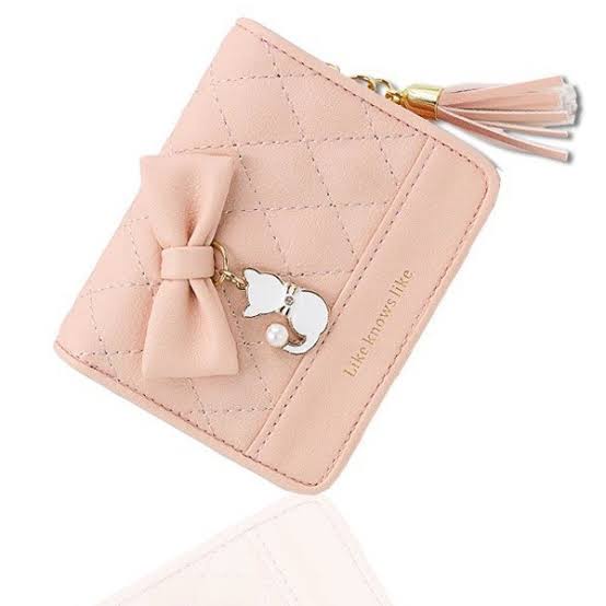 DOMPET RIBBON - Dompet Lipat Dompet Mini Lucu Wanita