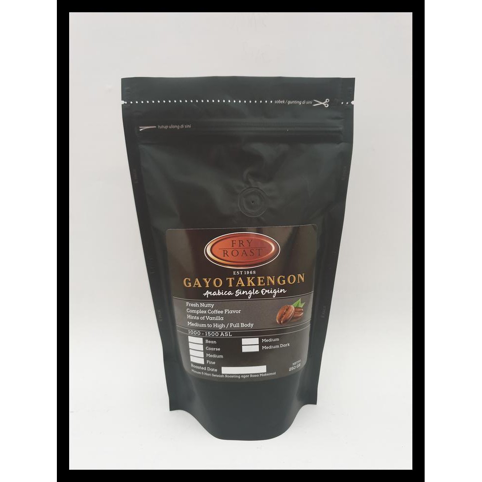 

Kopi Arabika Aceh Gayo (Biji/Bubuk) 250 Gram - Biji Diskon