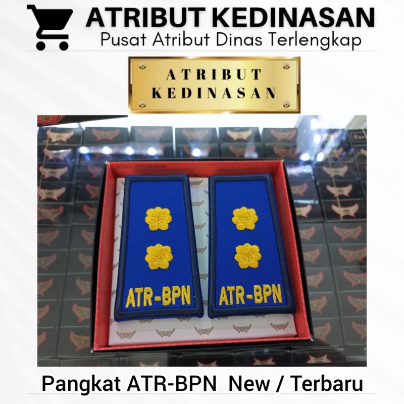 Jual Pangkat ATR BPN Terbaru 4A BAC ATRIBUT | Shopee Indonesia