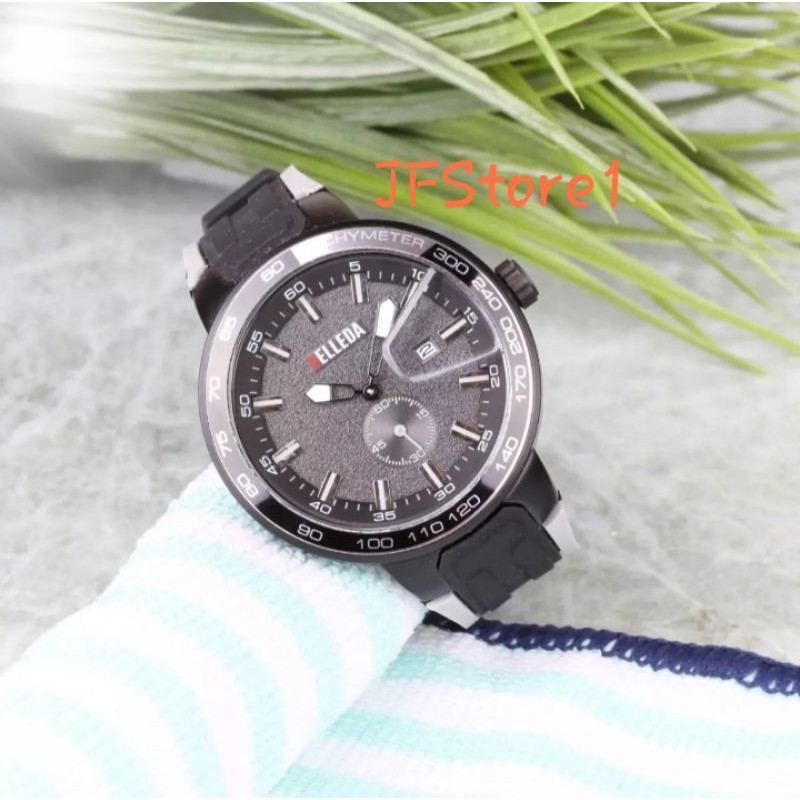 JAM TANGAN PRIA BELLEDA B-9072 ORIGINAL || JAM TANGAN COWOK CEWEK || JAM TANGAN KARET KEREN
