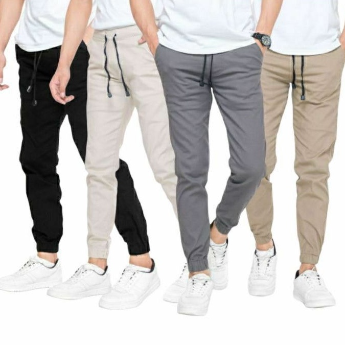 CELANA JOGGER PANTS PRIA WANITA UNISEX ALL SIZE STANDAR JUMBO