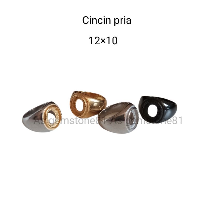 Grosir (SSC) Emban Cincin Ring Titanium 1012 Premium Termurah