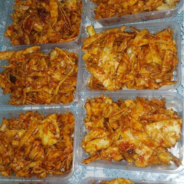 

Keripik Pedas Manis Homemade 250gr