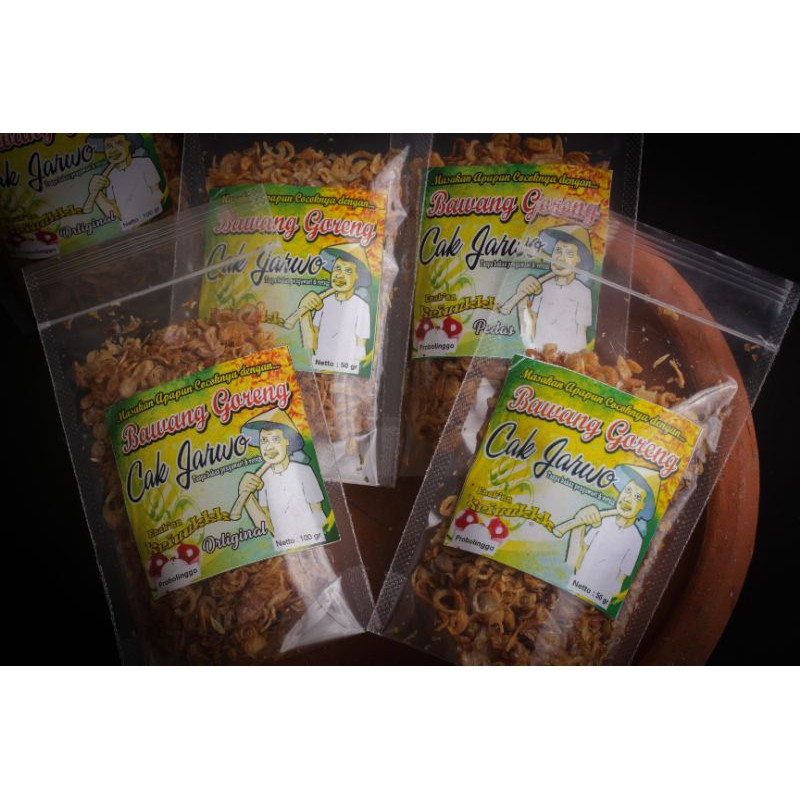 

Bawang Goreng Cak Jarwo Renyah, gurih, tanpa minyak