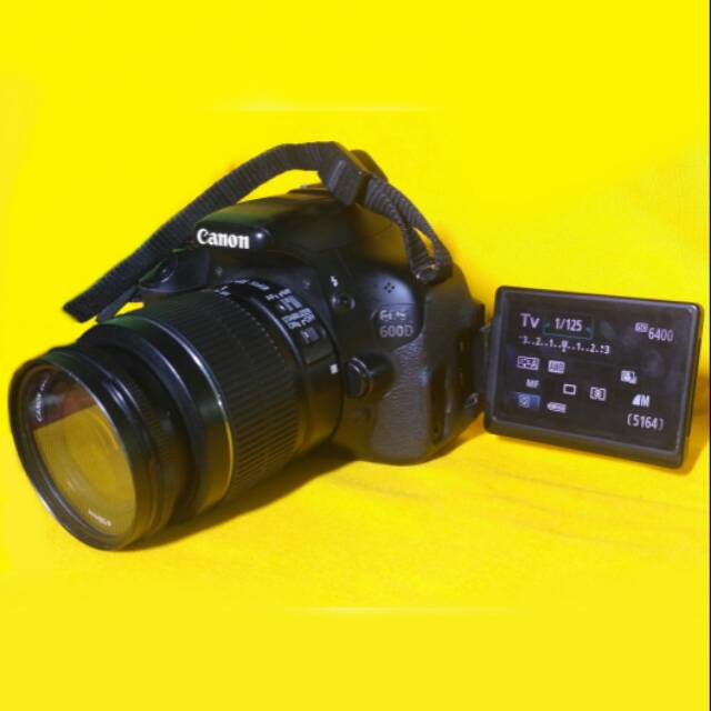 Bu DSLR Canon 600d kamera kit bekas termurah masih bagus siap vlog YouTuber