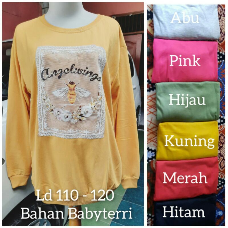 Sweater import mute mutiara