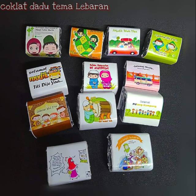 

Cokelat dadu edisi lebaran