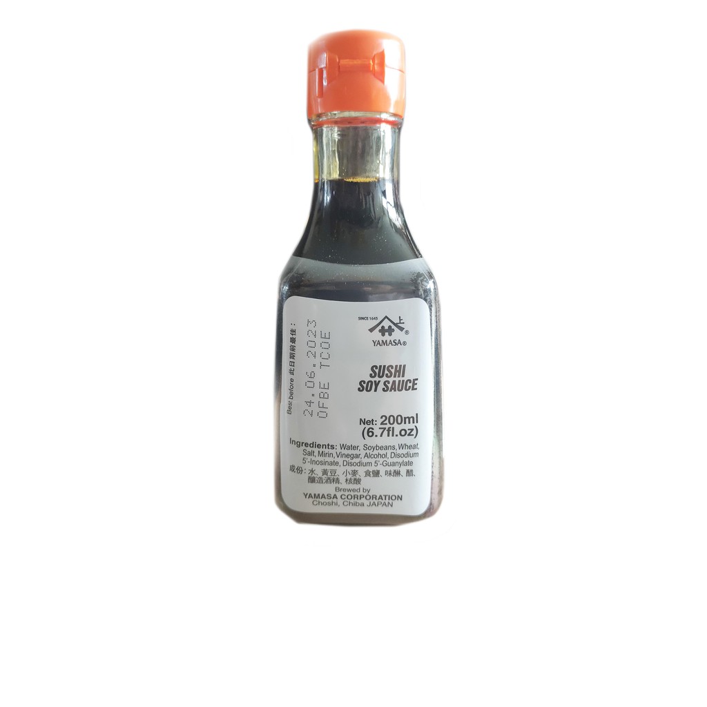 YAMASA SUSHI SOY SAUCE 200 ML - SAUS KECAP ASIN SUSHI YAMASA IMPORT