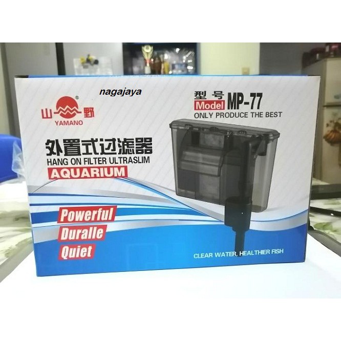 hanging filter aquarium aquascape mesin filter gantung Yamano mp77 YAMANO MP 77