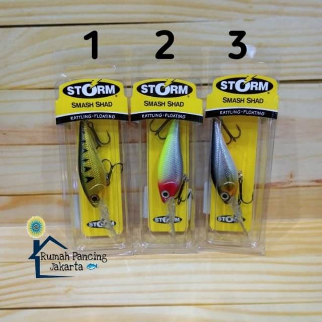 Lure Umpan Storm Smash Shad SMS 06