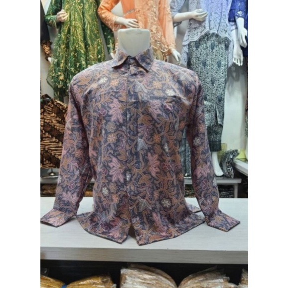 Rok duyung batik//rok duyung prisket//rok batik couple kemeja//rok motif daun lebarpink