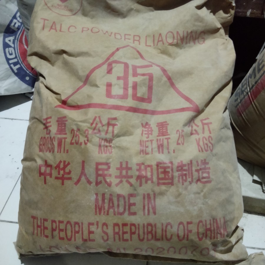 bubuk talek resin talk