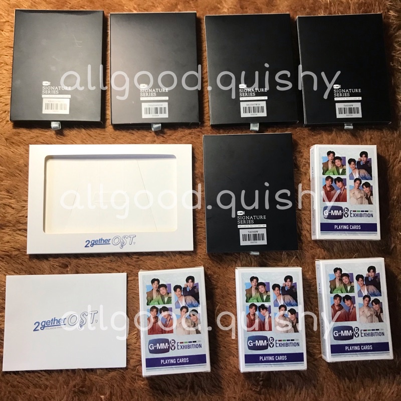 [BACA DESKRIPSI] BOX ONLY PHOTOCARD SIGNATURE GMM PLAYING CARD GMMTV JAPAN