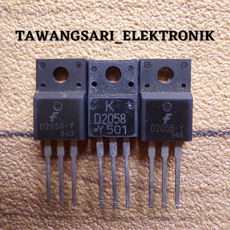 Transistor D2058 tr d2058 original Tr D 2058