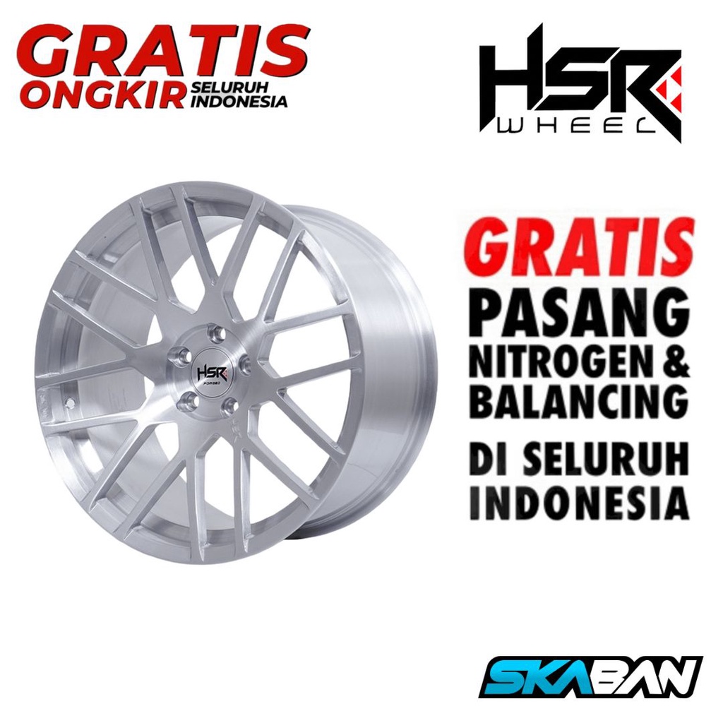 (ORIGINAL FORGED HSRWHEEL LIMITED EDITION)  RFG HRN MH HSR R19X9/10 H5X112 ET32/39 POLISH