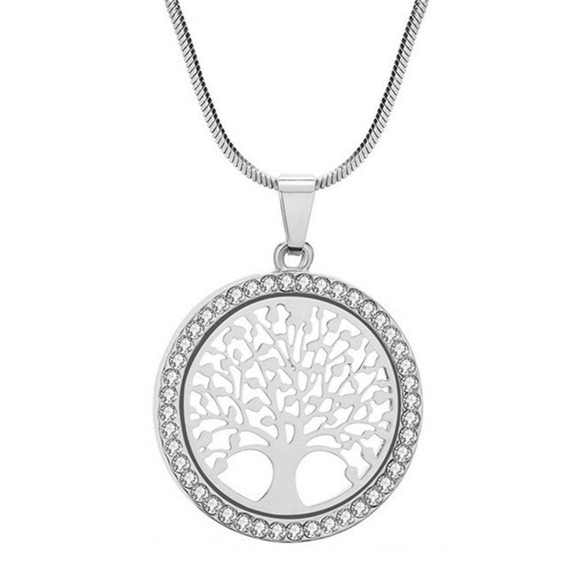 Popular Tree Of Life Pendant Necklaces For Women Elegant