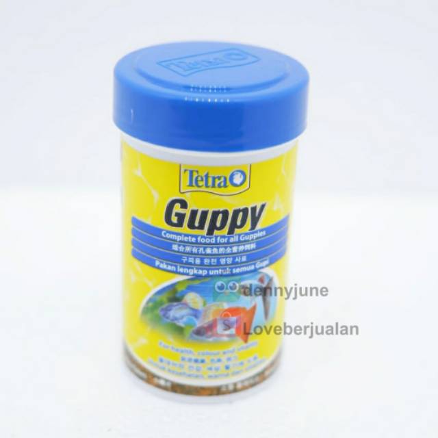 Pakan Ikan Tetra Guppy 30 Gram
