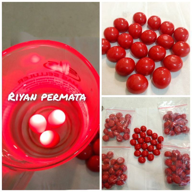 Batu pospor air merah delima bisa menyala