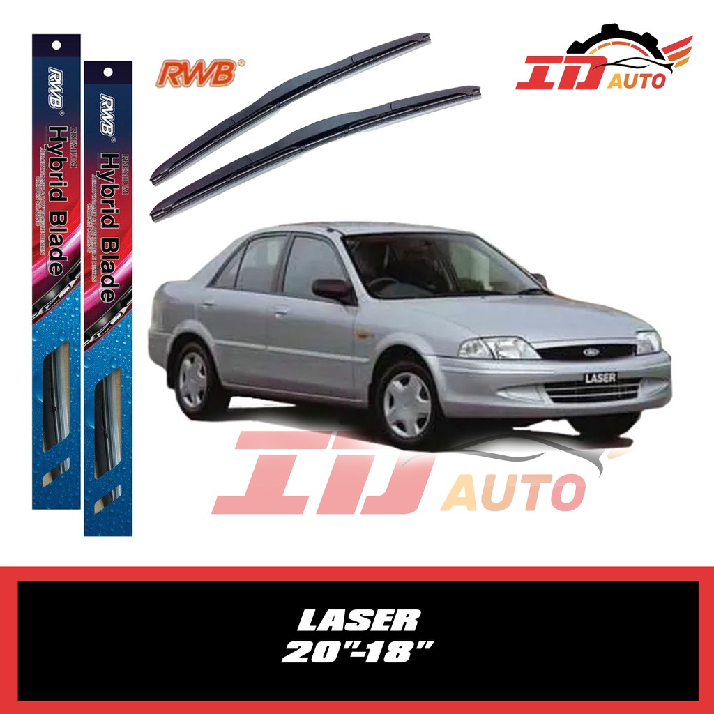 WIPER LASER SET UKURAN 20 DAN 18 MERK RWB