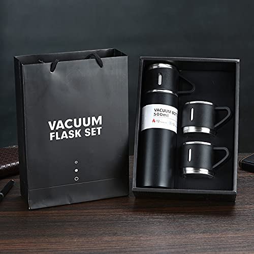 TERLARIS !!! Botol Minum Termos 500ml Vacuum Cup Stainless TERBARU GIFT SET Termos sultan panas dingin tahan lama murah COD