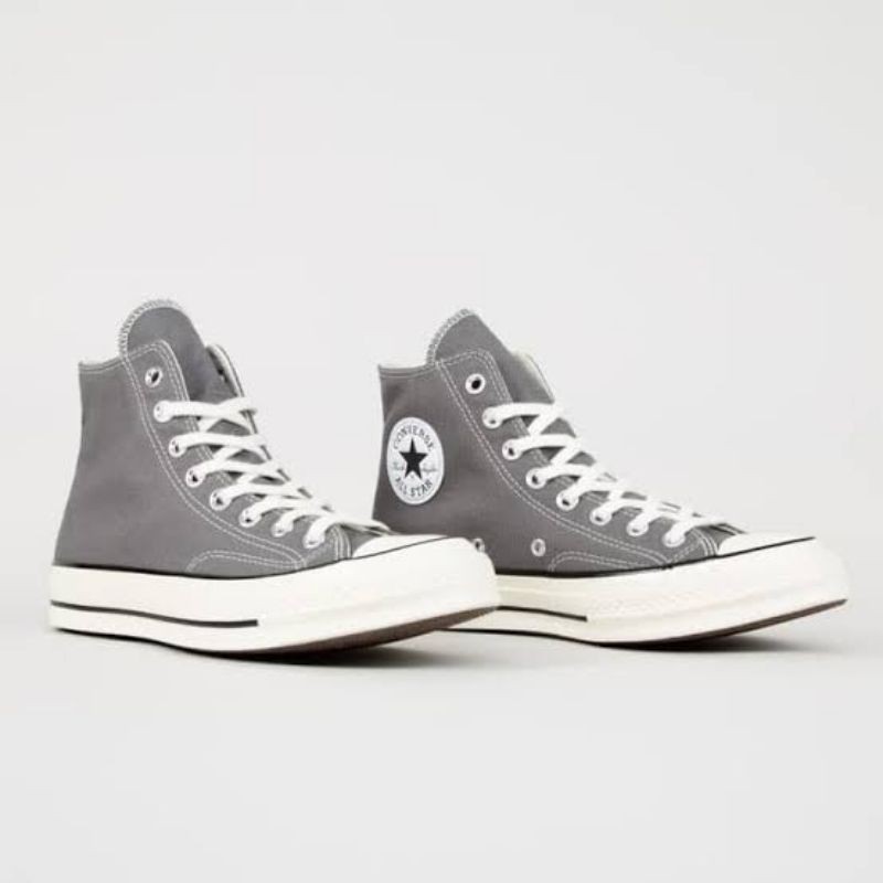 [BISA COD] SEPATU CONVERSE ABU CLASIK Hi PREMIUM | SEPATU CONVERSE ALLSTAR ABU CLASIK HIGH