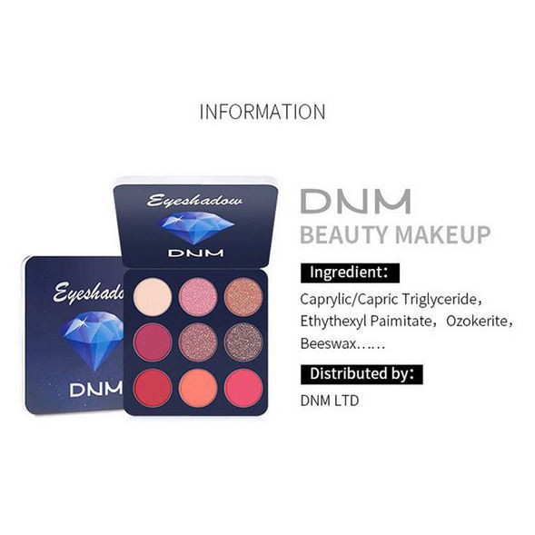 DNM Eyeshadow Palette 9 Warna Diamond New