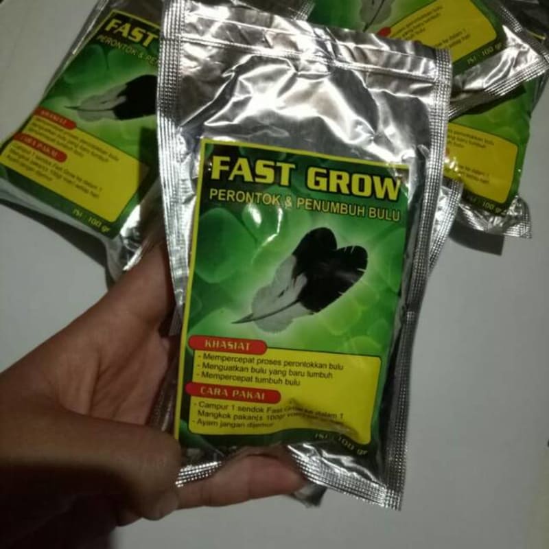 Fastgrow / perontok bulu ayam / penumbuh bulu ayam