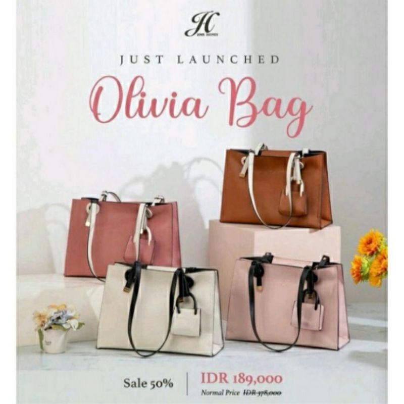 Jims Honey Olivia Bag Tas Selempang Tas Wanita Import Murah