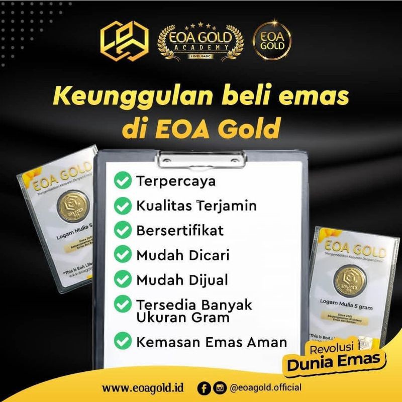 EOA gold 0,1 gram