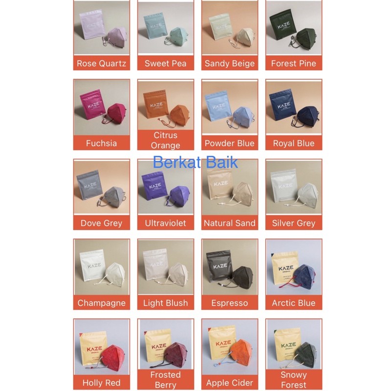 KAZE KN95 Mask / Masker Nagita