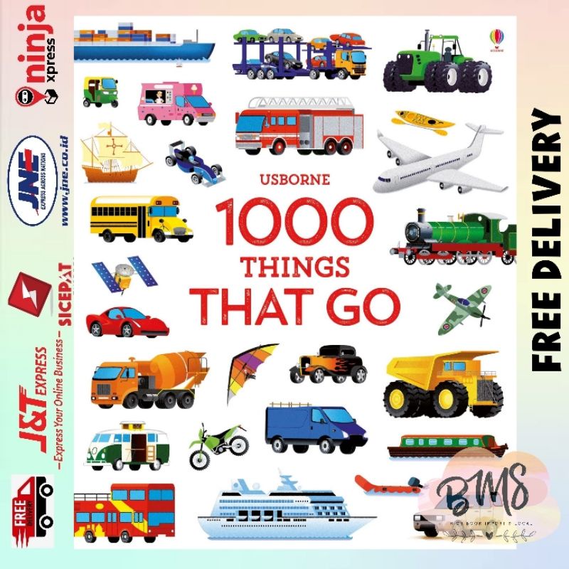 Usborne 1000 THINGS THAT GO