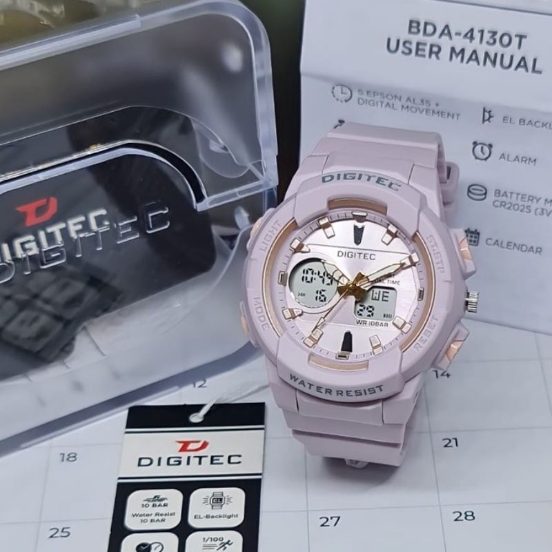 JAM TANGAN WANITA DIGITEC DA 4130 / DA-4130 / DA4130 DG Watch ORIGINAL