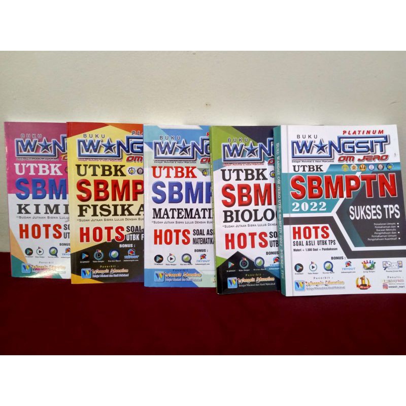 Wangsit SAINTEK Om Jero 2022 ASLI + BONUS RUMUS MTK FIS KIM || PRELOVED ||