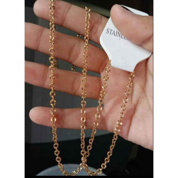 kalung Nuri anti karat anti luntur 24k