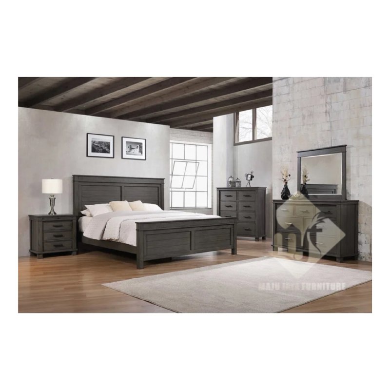 Set tempat tidur lemari dan meja rias - tempat tidur minimalis